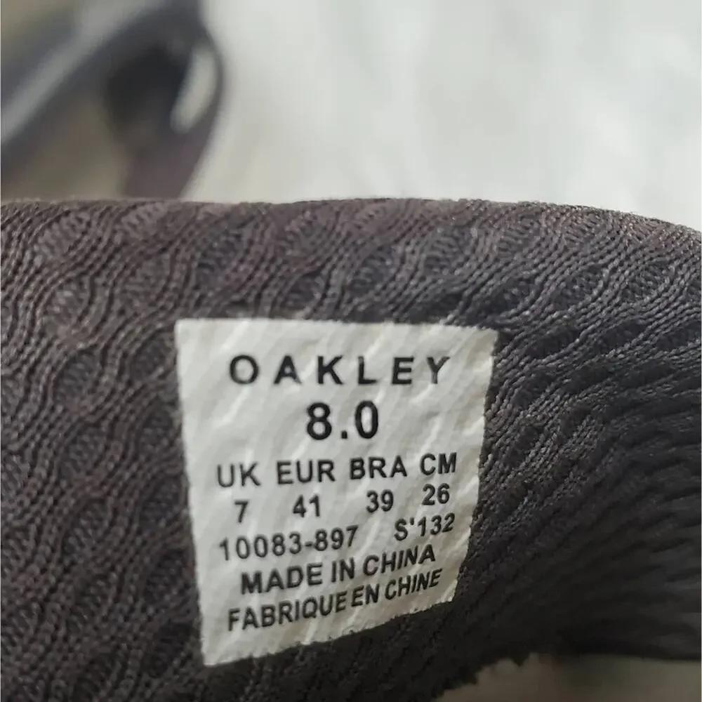 Oakley SuperCoil 4 Flip Flop Slide Sandals - 8 - Picture 8 of 8